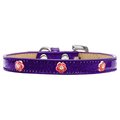 Mirage Pet Products Red Rose Widget Dog CollarPurple Ice Cream Size 12 633-18 PR12